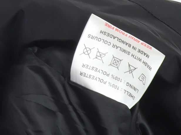 Mens UK Size L Le Breve Black Basic Jacket