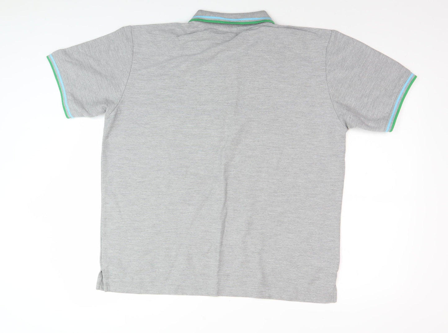 Slazenger Grey Men's XL Polo Shirt Short Sleeve