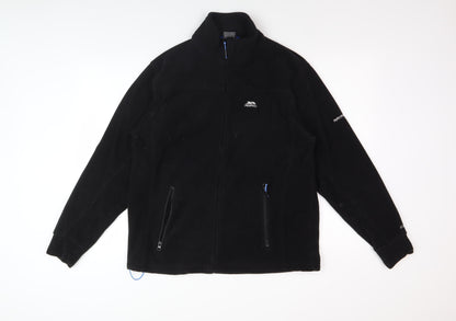 Trespass Men's Black Fleece Jacket Medium