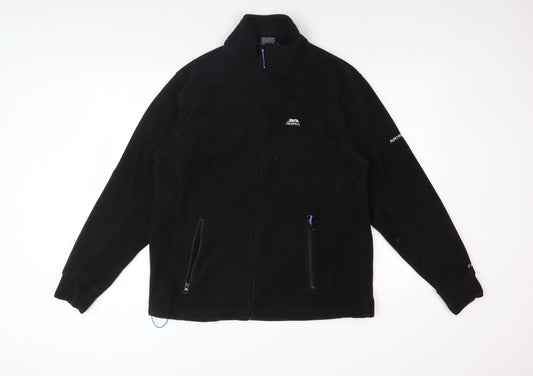 Trespass Men's Black Fleece Jacket Medium