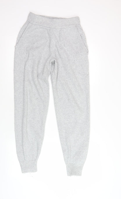 Jack Wills Women's Grey Joggers Size 8
