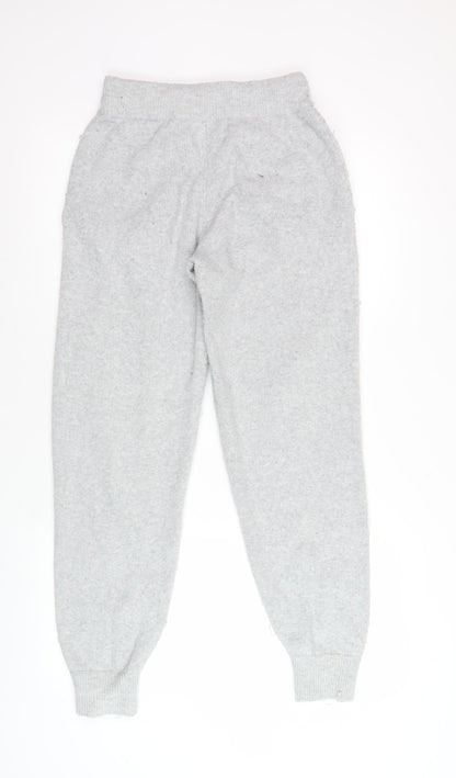 Jack Wills Women's Grey Joggers Size 8
