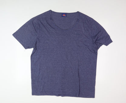 Lee Cooper Men's Blue XL Short Sleeve T-Shirt