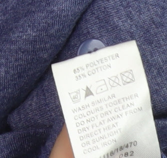 Lee Cooper Men's Blue XL Short Sleeve T-Shirt