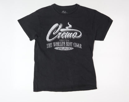 Cremo Men's Black Graphic M T-Shirt