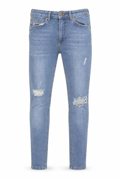 Womens UK Size 10 Miss Selfridge  Skinny Blue Jeans