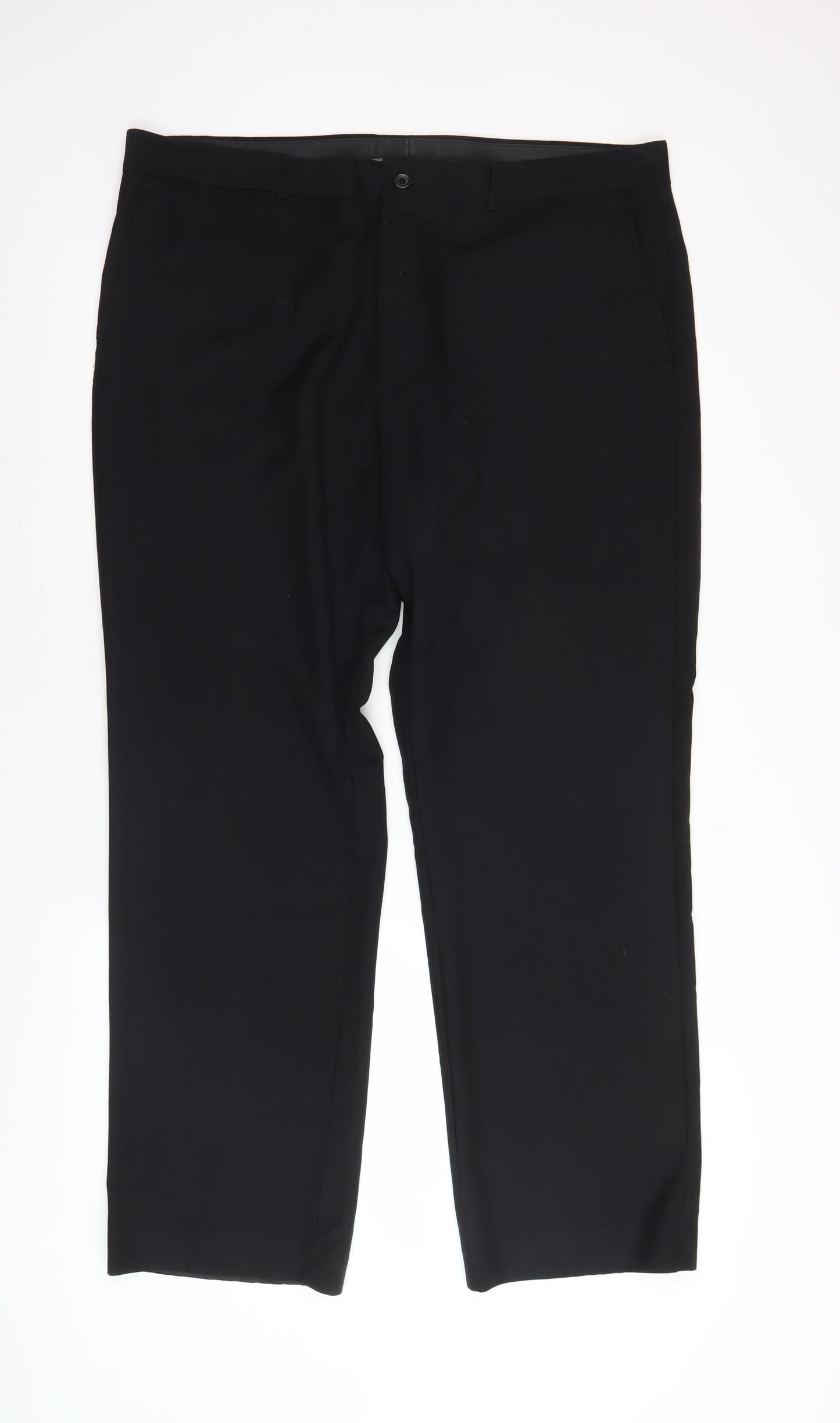 Mens UK Size 40 BHS   Black Trousers