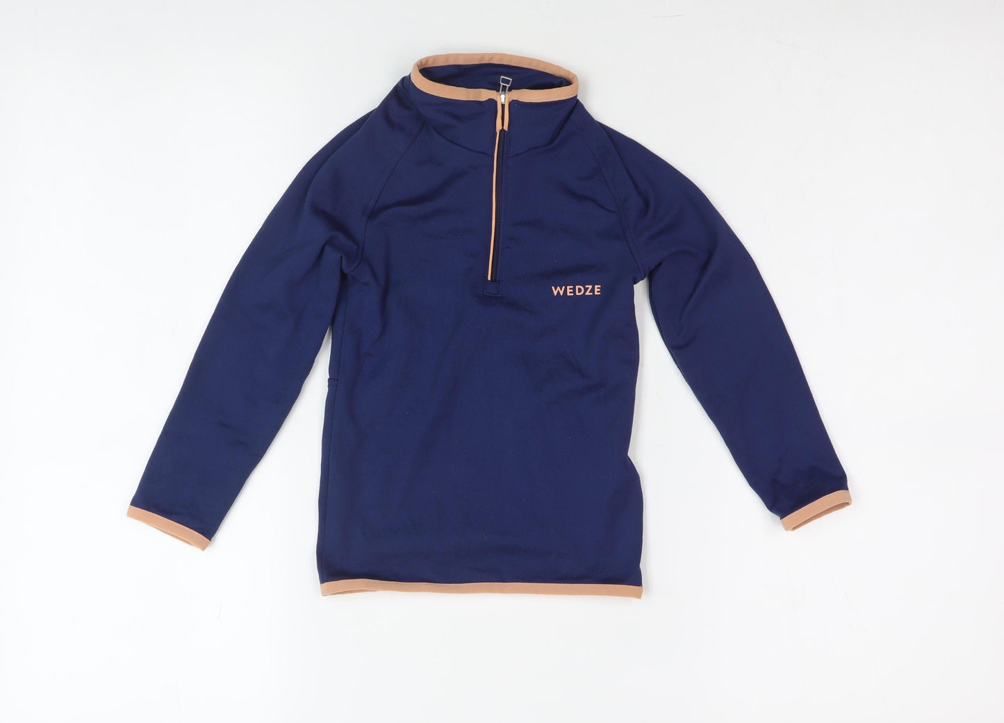 Decathlon Unisex Kids Blue Pullover Skiing Sweatshirt 4 Years