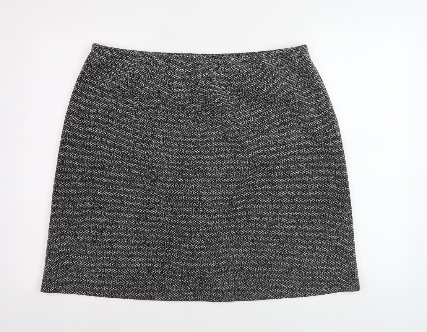 Isle Women's Grey Pencil Skirt Size 20 - Classic Style