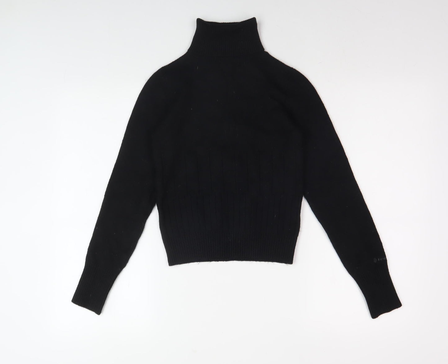Firetrap Men's Black Roll Neck Jumper Size S