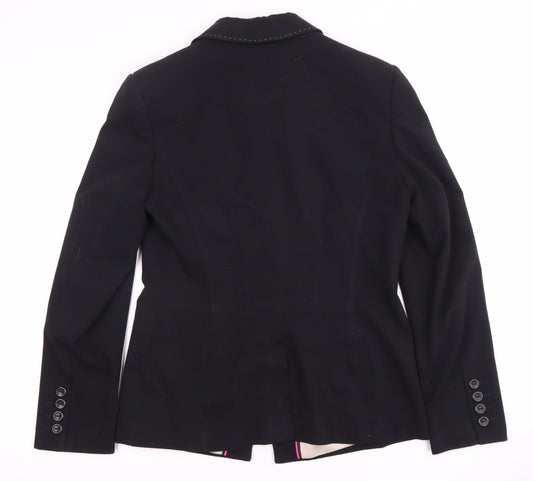 Next Women's Black Blazer, Size 12, Regular Fit