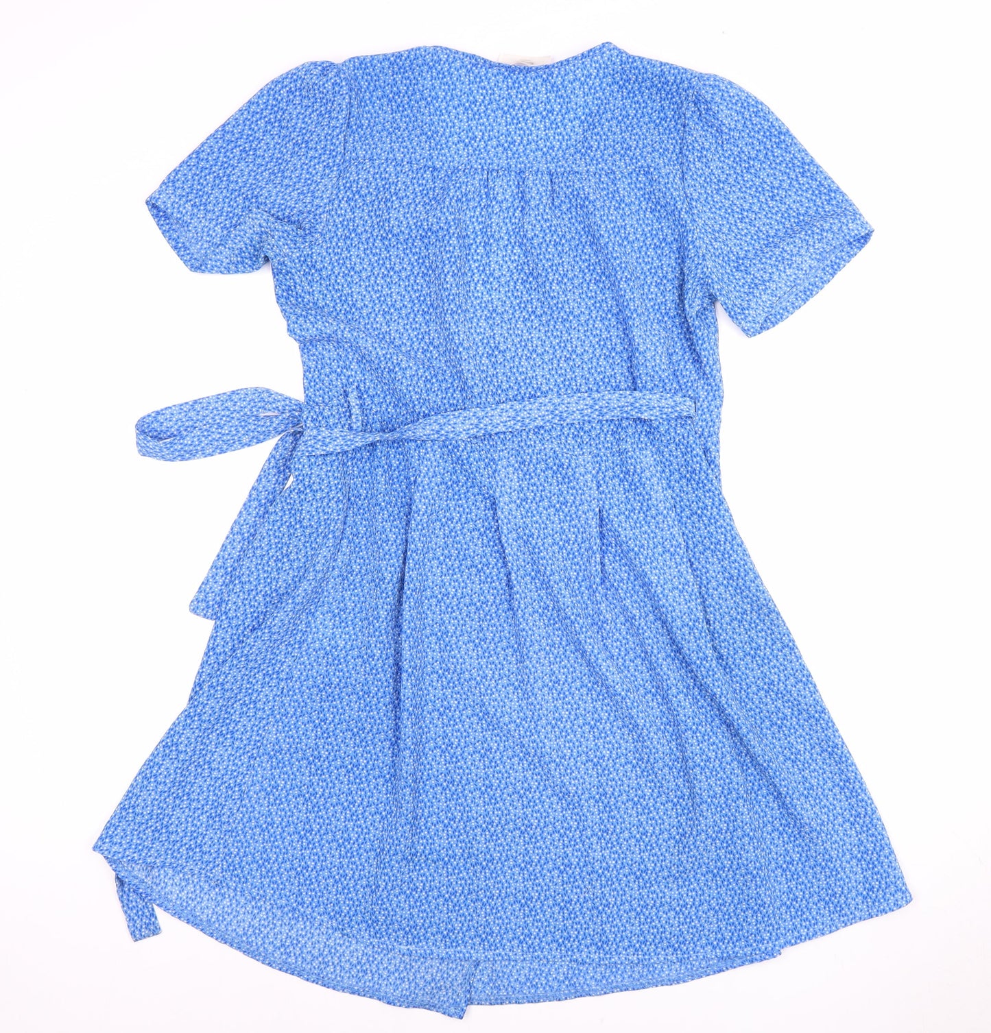 ØST London Women's Blue Wrap Dress - Size S