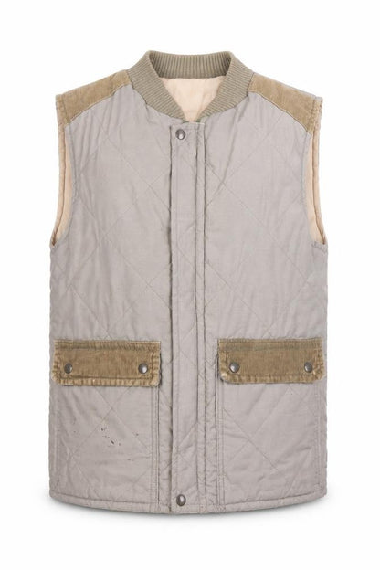 Mens UK Size 38 The County Range by Invicta Beige Quilted Coat