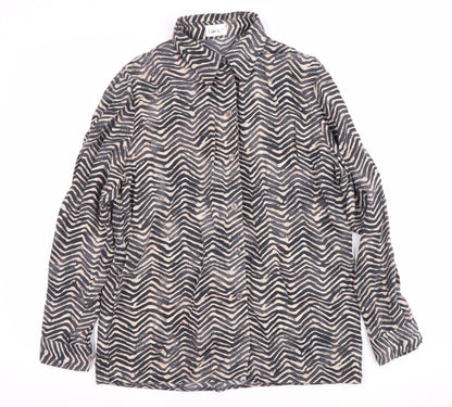 Lara Women's Multicoloured Geometric Blouse Size 14