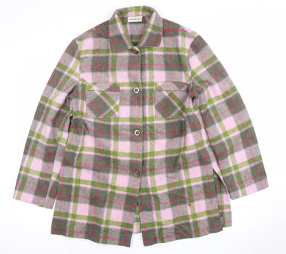 Schneberger Women's Multicoloured Plaid Jacket Size 14