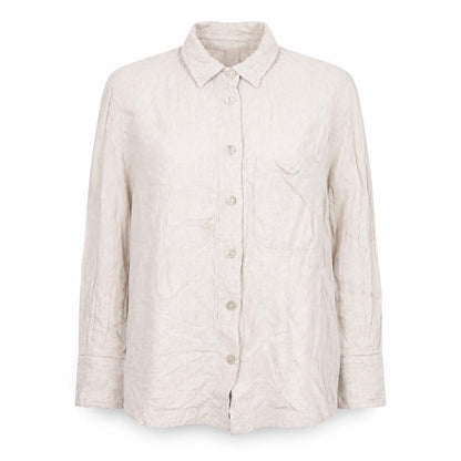 Womens UK Size S River Island Ivory Basic Button-Up