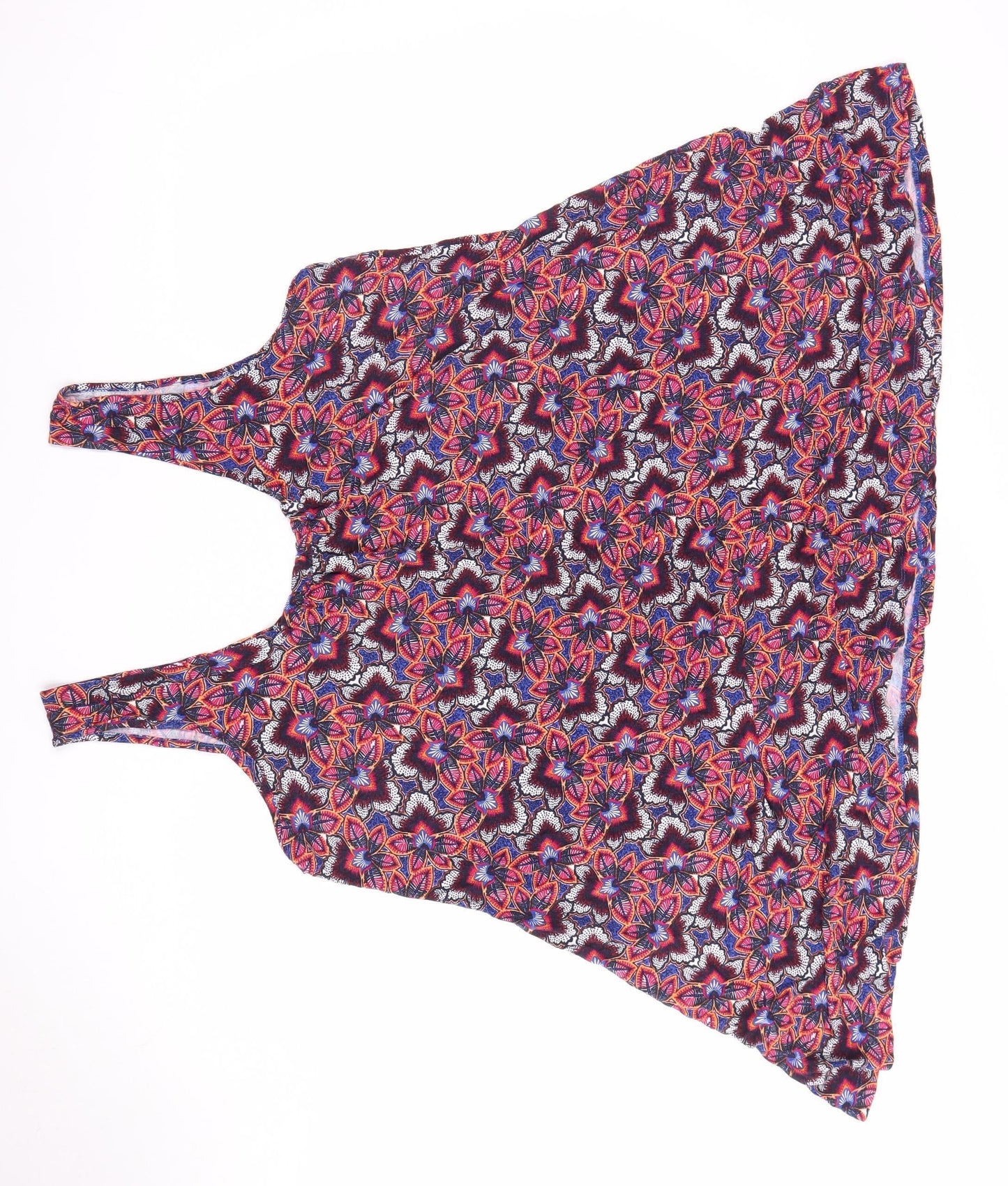 Womens UK Size 22 Marks and Spencer Multicoloured Basic Tank