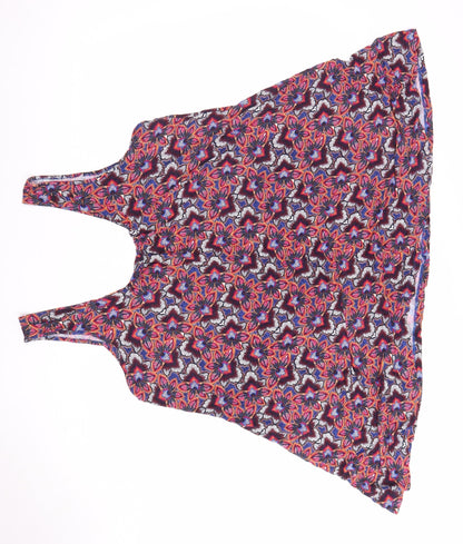 Womens UK Size 22 Marks and Spencer Multicoloured Basic Tank