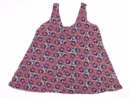 Womens UK Size 22 Marks and Spencer Multicoloured Basic Tank