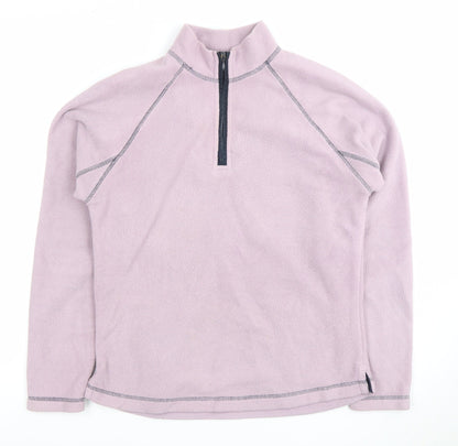 Peter Storm Women's Purple Fleece Sweatshirt Size 12