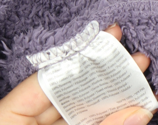 Regatta Women's Purple Fleece 1/4 Zip Sweatshirt Size 18