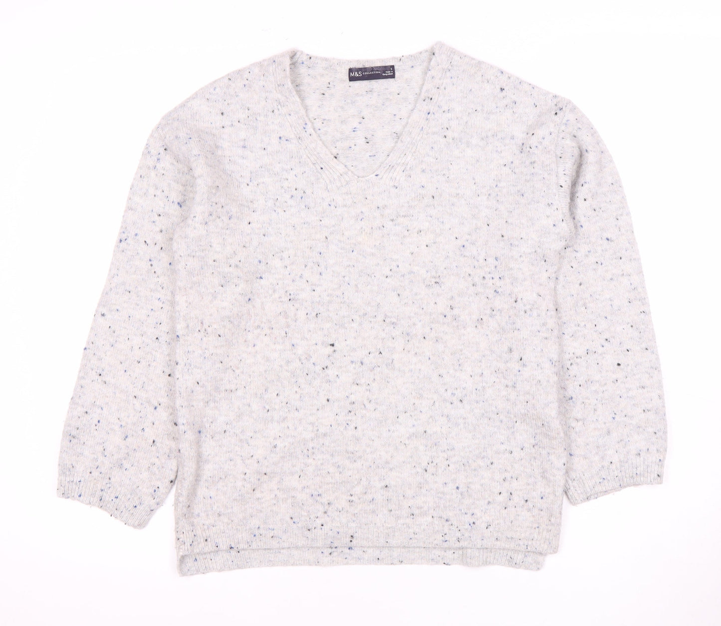 Womens UK Size S Marks and Spencer Ivory Pullover Jumper