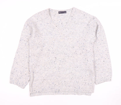 Womens UK Size S Marks and Spencer Ivory Pullover Jumper