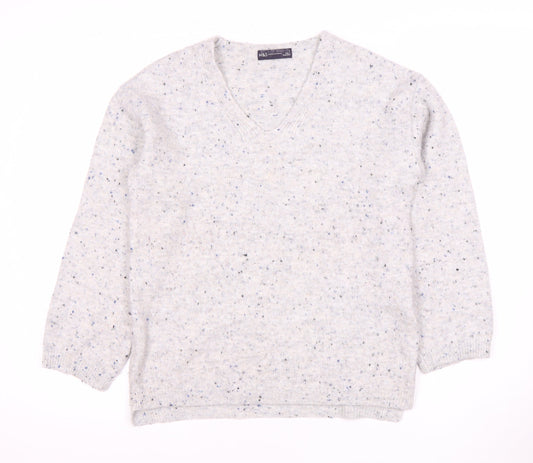 Womens UK Size S Marks and Spencer Ivory Pullover Jumper