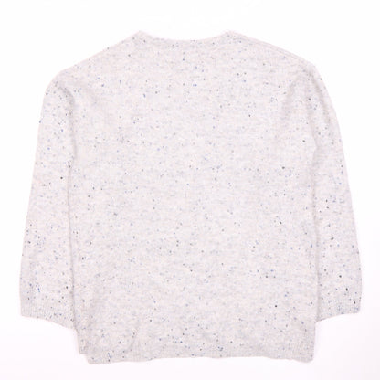 Womens UK Size S Marks and Spencer Ivory Pullover Jumper