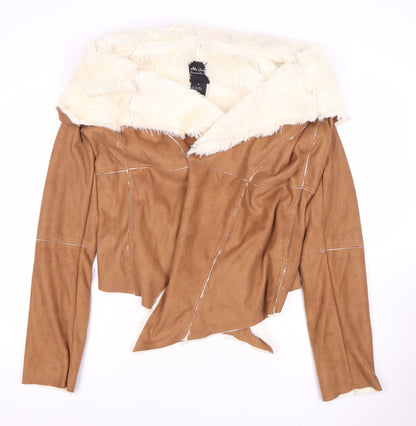 Womens UK Size M Me Jane Brown Basic Jacket