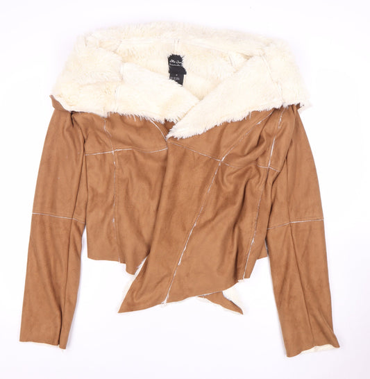 Womens UK Size M Me Jane Brown Basic Jacket