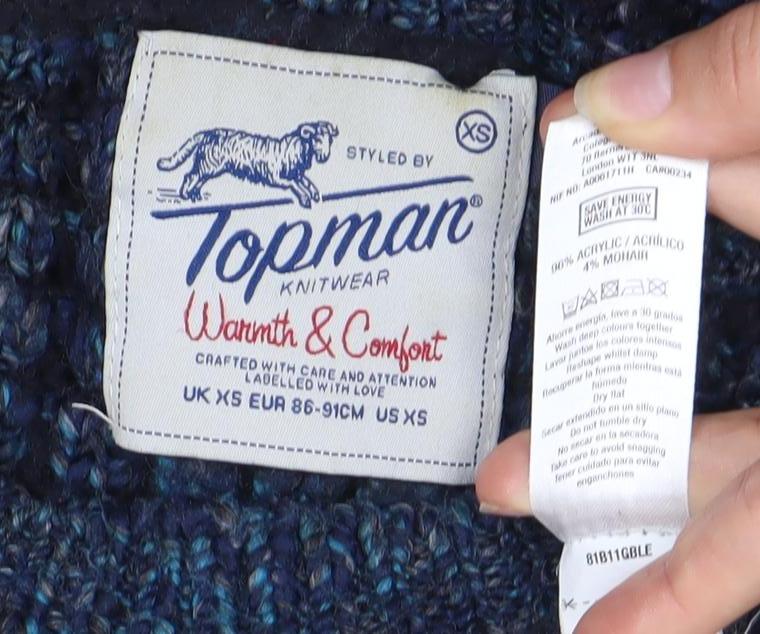 Topman Men's Multicoloured XS Pullover Jumper