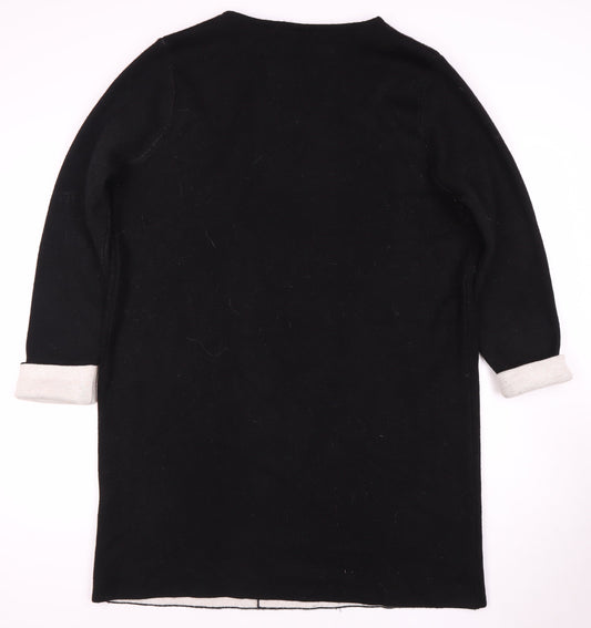 Womens UK Size L Wallis Black Cardigan Jumper