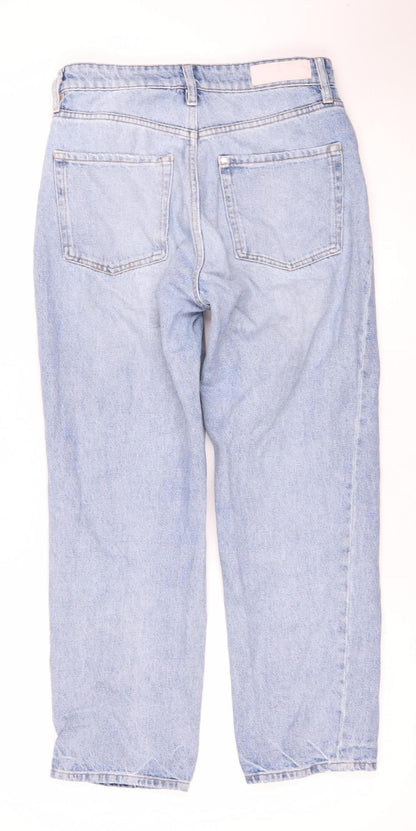 Womens UK Size 8 H&M Regular Fit Straight Blue Jeans