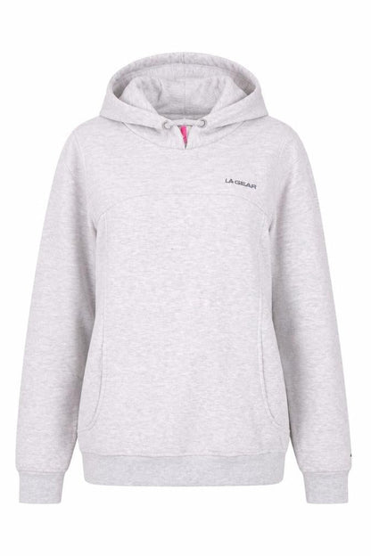 Womens UK Size 10 LA Gear Grey Pullover Hoodie