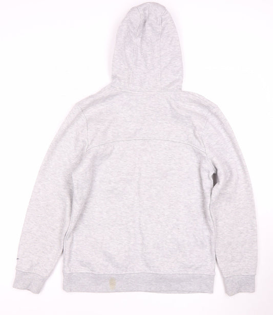 Womens UK Size 10 LA Gear Grey Pullover Hoodie