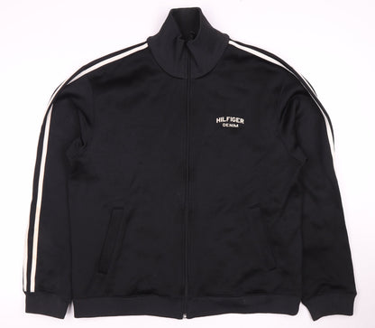 Tommy Hilfiger Men's Black Full Zip Sweatshirt XL