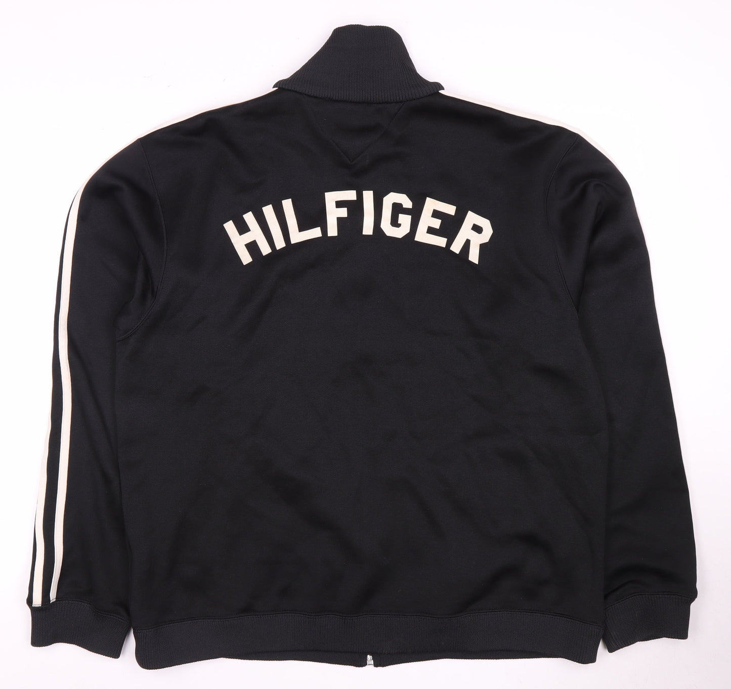 Tommy Hilfiger Men's Black Full Zip Sweatshirt XL