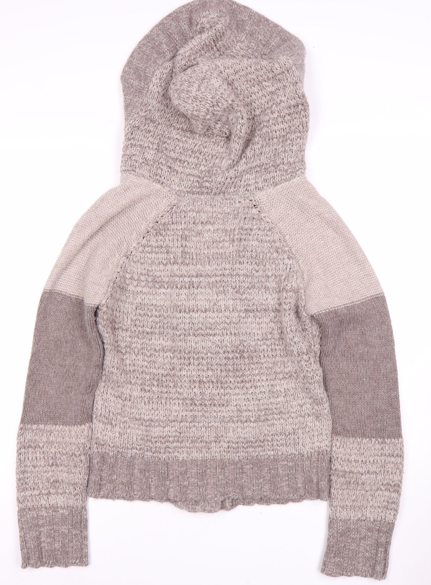 Soulcal California Women's Grey Hooded Cardigan, Size 12