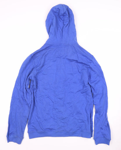 True Religion Men's Blue Full Zip Hoodie Large