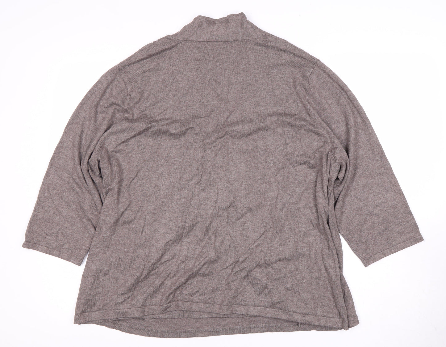 Womens UK Size XL Windsmoor Grey Wrap Blouse