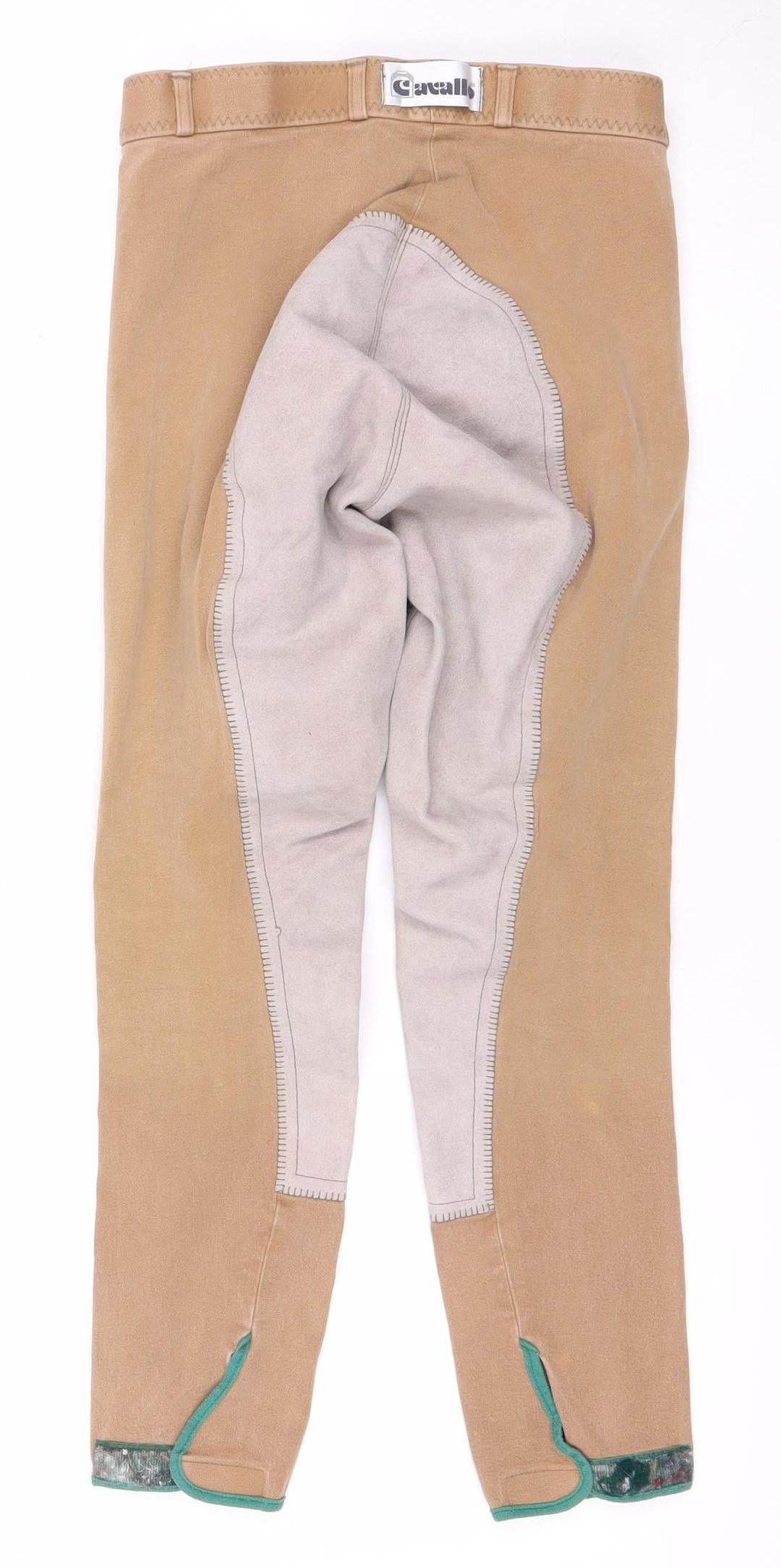 Cavallo Women's Beige Jodhpurs 10 Casual Cotton