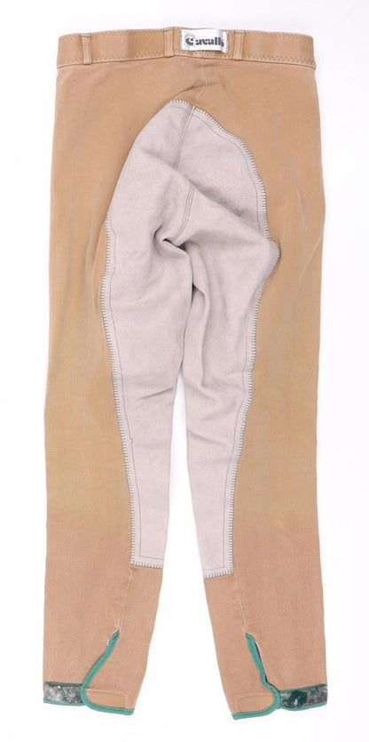 Cavallo Women's Beige Jodhpurs 10 Casual Cotton