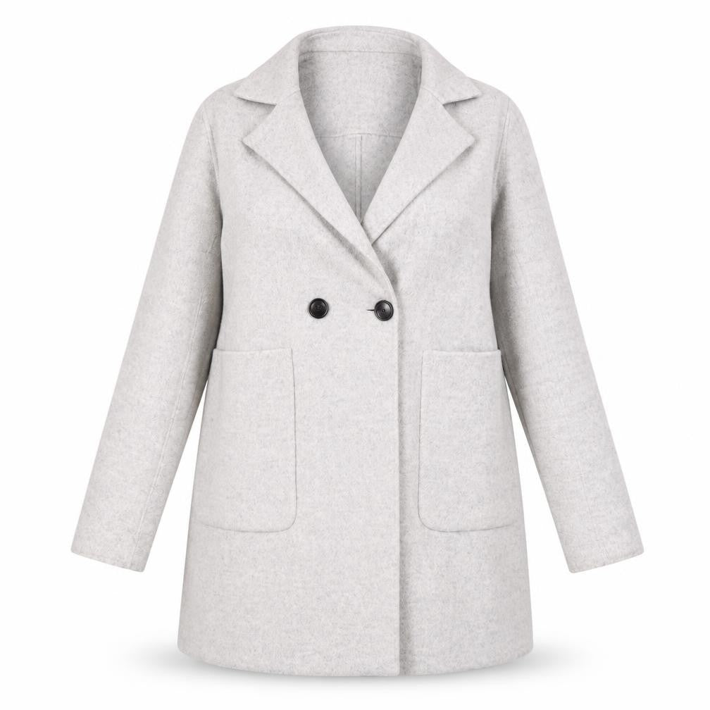 Womens UK Size 12 NEXT Grey Basic Coat
