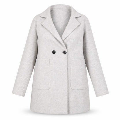 Womens UK Size 12 NEXT Grey Basic Coat