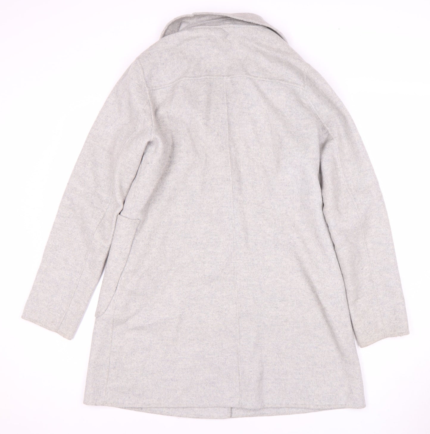 Womens UK Size 12 NEXT Grey Basic Coat