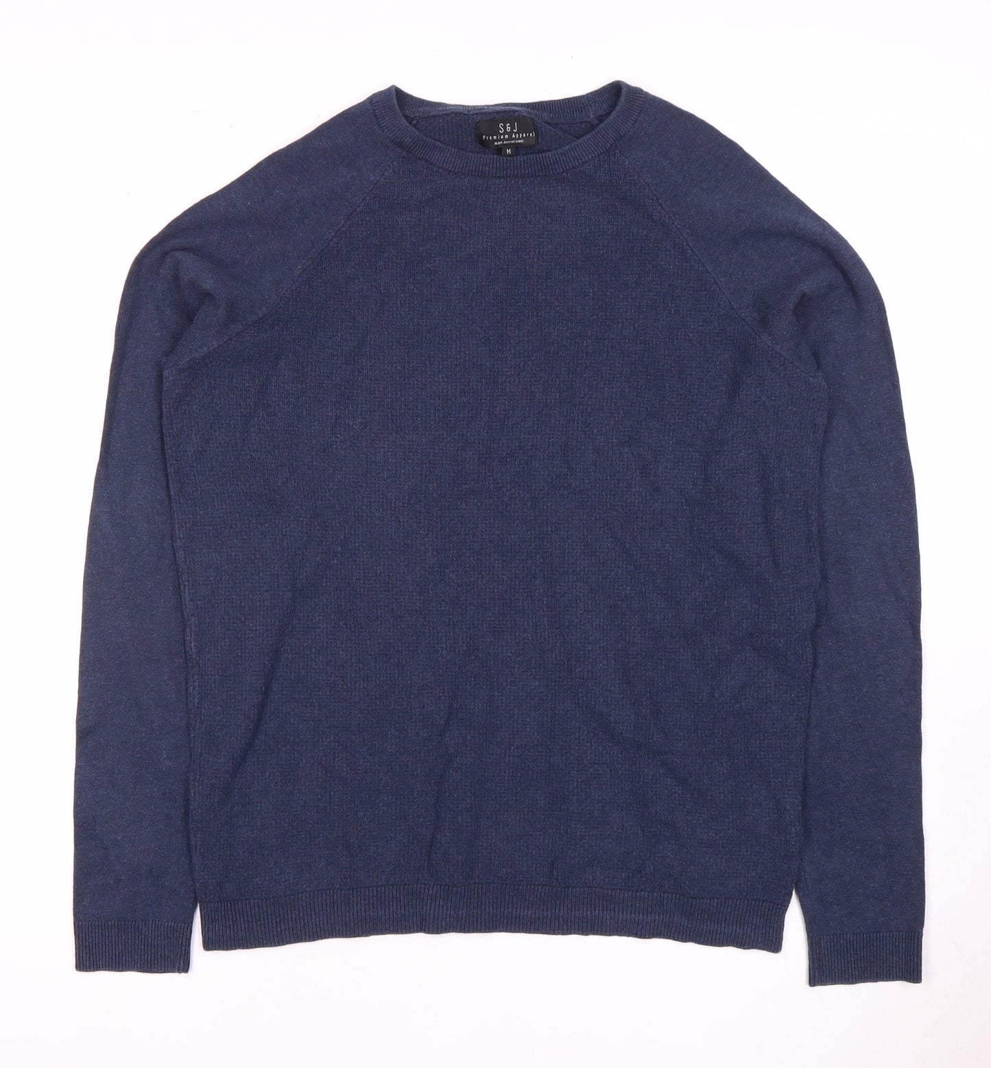 3FJ Men’s Blue Pullover Jumper M - Comfort & Style