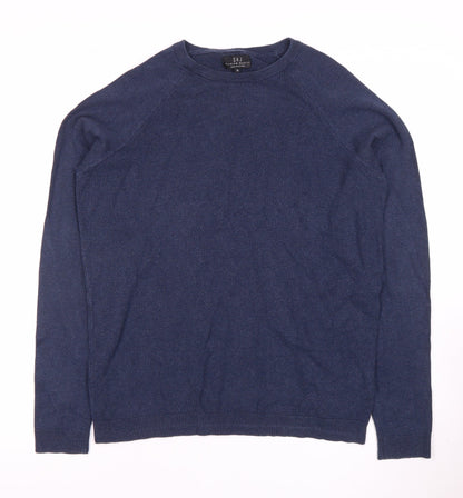 3FJ Men’s Blue Pullover Jumper M - Comfort & Style