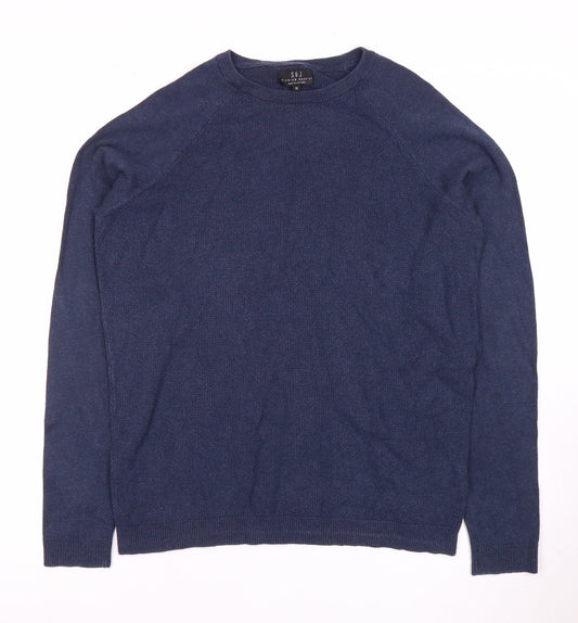 3FJ Men’s Blue Pullover Jumper M - Comfort & Style