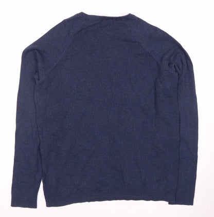 3FJ Men’s Blue Pullover Jumper M - Comfort & Style